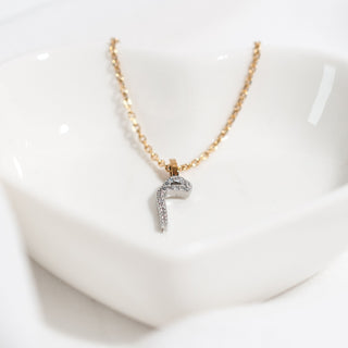 Diamond Letter Necklace